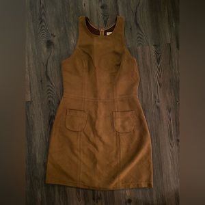 Hollister Brown Suede Dress